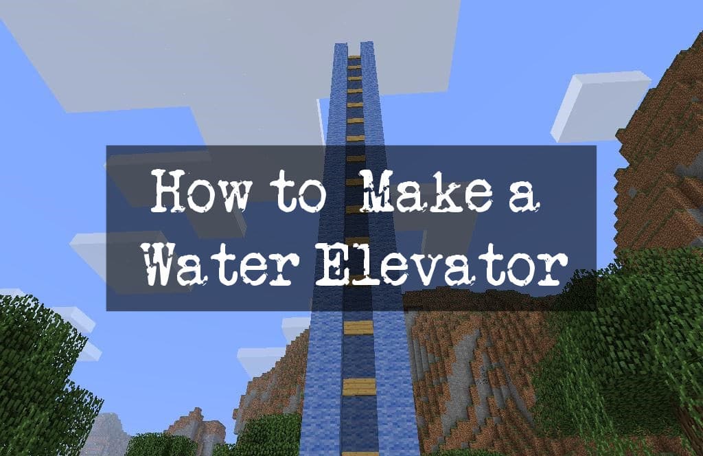 Water Elevator In Minecraft, How To Make Bubble Chandelier In Minecraft